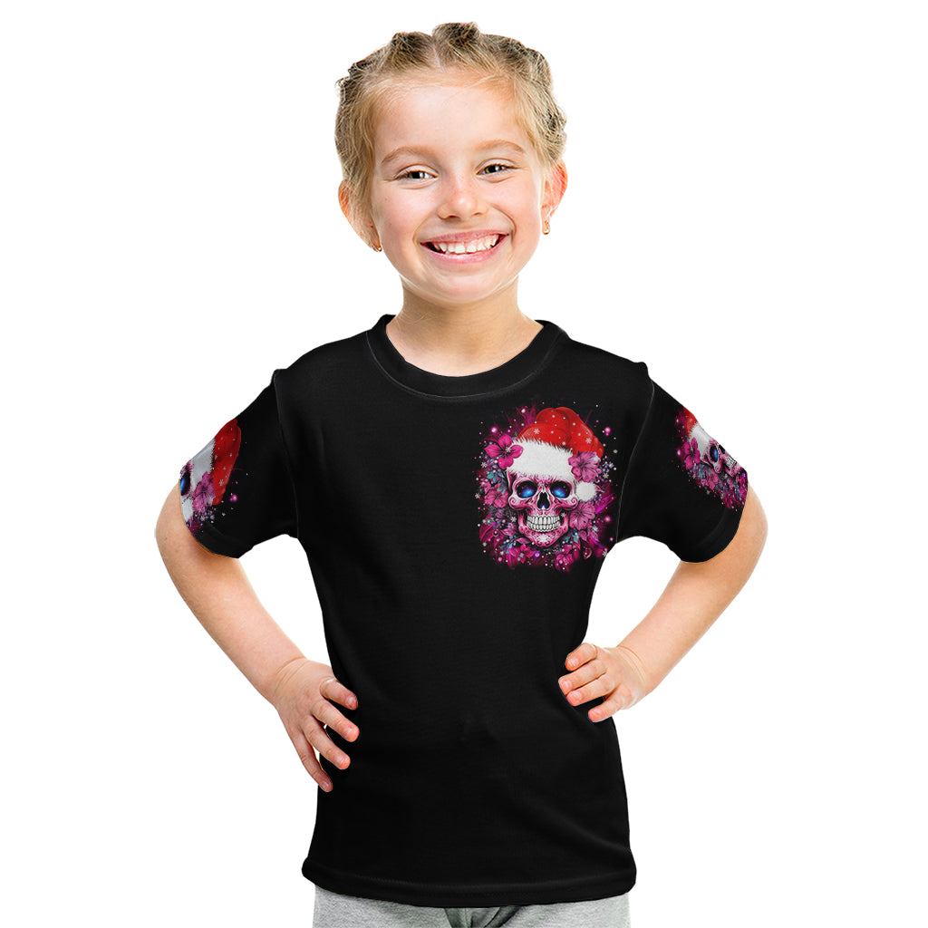 Skull Santa Claus Kid T Shirt I'm So Good Santa Came Juice - Wonder Print Shop