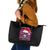 Skull Santa Claus Leather Tote Bag I'm So Good Santa Came Juice - Wonder Print Shop
