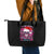 Skull Santa Claus Leather Tote Bag I'm So Good Santa Came Juice - Wonder Print Shop