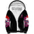 Skull Santa Claus Sherpa Hoodie I'm So Good Santa Came Juice - Wonder Print Shop