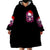 Skull Santa Claus Wearable Blanket Hoodie I'm So Good Santa Came Juice - Wonder Print Shop
