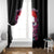 Skull Santa Claus Window Curtain I'm So Good Santa Came Juice - Wonder Print Shop