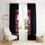 Skull Santa Claus Window Curtain I'm So Good Santa Came Juice - Wonder Print Shop