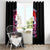 Skull Santa Claus Window Curtain I'm So Good Santa Came Juice - Wonder Print Shop