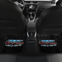 Skull Santa Girl Car Mats Iam A Sweet Girl But If You Piss Me Off, I Alway Full Of Crazy - Wonder Print Shop