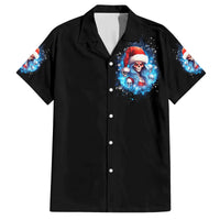 Skull Santa Girl Family Matching Off Shoulder Long Sleeve Dress and Hawaiian Shirt Iam A Sweet Girl But If You Piss Me Off, I Alway Full Of Crazy - Wonder Print Shop