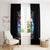 Skull Santa Girl Window Curtain Iam A Sweet Girl But If You Piss Me Off, I Alway Full Of Crazy - Wonder Print Shop