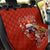 Skeleton Santa Claus Back Car Seat Cover I'm Just Here For The Ho Ho Ho - Wonder Print Shop