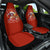 Skeleton Santa Claus Car Seat Cover I'm Just Here For The Ho Ho Ho - Wonder Print Shop