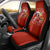 Skeleton Santa Claus Car Seat Cover I'm Just Here For The Ho Ho Ho - Wonder Print Shop
