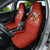 Skeleton Santa Claus Car Seat Cover I'm Just Here For The Ho Ho Ho - Wonder Print Shop
