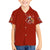 Skeleton Santa Claus Kid Hawaiian Shirt I'm Just Here For The Ho Ho Ho - Wonder Print Shop