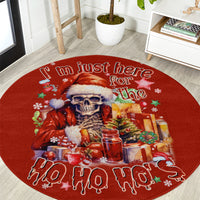 skeleton-santa-claus-round-carpet-im-just-here-for-the-ho-ho-ho