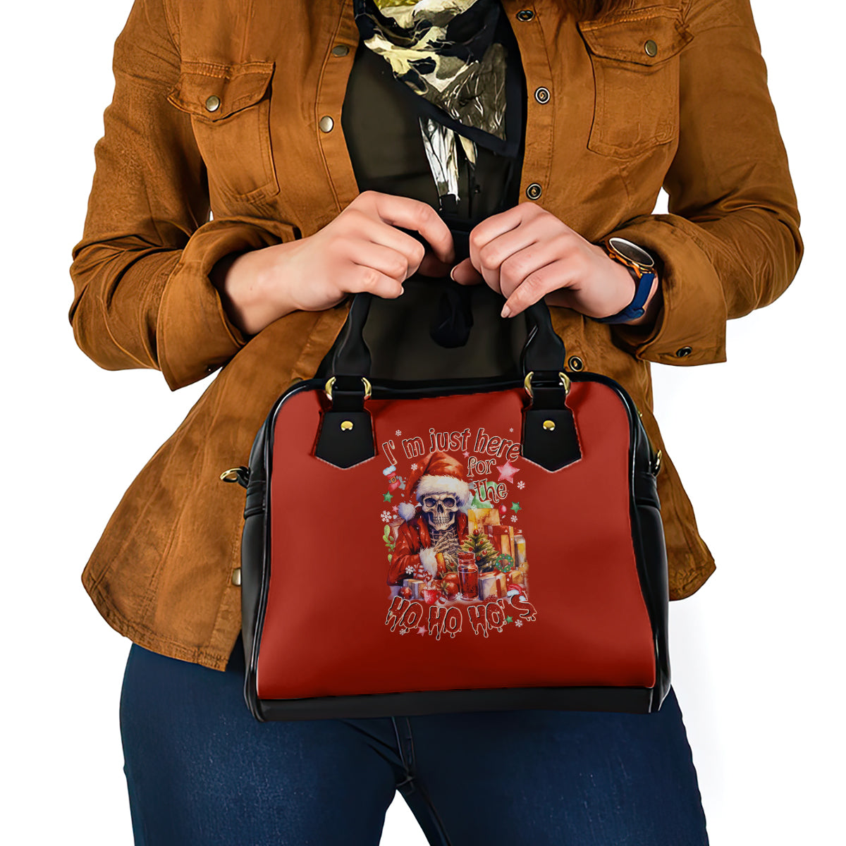 skeleton-santa-claus-shoulder-handbag-im-just-here-for-the-ho-ho-ho