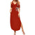 Skeleton Santa Claus Summer Maxi Dress I'm Just Here For The Ho Ho Ho - Wonder Print Shop