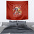 Skeleton Santa Claus Tapestry I'm Just Here For The Ho Ho Ho - Wonder Print Shop