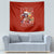 Skeleton Santa Claus Tapestry I'm Just Here For The Ho Ho Ho - Wonder Print Shop