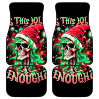 Skull Santa Girl Car Mats Is This Jolly Enough - Wonder Print Shop