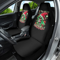 Skull Santa Girl Car Seat Cover Is This Jolly Enough - Wonder Print Shop