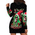 Skull Santa Girl Hoodie Dress Is This Jolly Enough - Wonder Print Shop