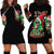 Skull Santa Girl Hoodie Dress Is This Jolly Enough - Wonder Print Shop