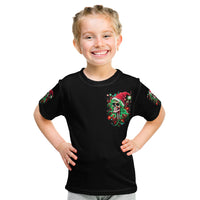 Skull Santa Girl Kid T Shirt Is This Jolly Enough - Wonder Print Shop