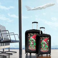 Skull Santa Girl Luggage Cover Is This Jolly Enough - Wonder Print Shop