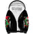Skull Santa Girl Sherpa Hoodie Is This Jolly Enough - Wonder Print Shop