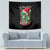 Skull Santa Girl Tapestry Is This Jolly Enough - Wonder Print Shop