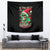 Skull Santa Girl Tapestry Is This Jolly Enough - Wonder Print Shop