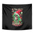 Skull Santa Girl Tapestry Is This Jolly Enough - Wonder Print Shop