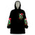 Skull Santa Girl Wearable Blanket Hoodie Is This Jolly Enough - Wonder Print Shop