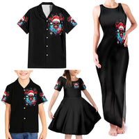 Skull Santa Claus Family Matching Tank Maxi Dress and Hawaiian Shirt It's Beginning To Look A Lot Like Fuck This - Wonder Print Shop