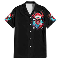 Skull Santa Claus Hawaiian Shirt It's Beginning To Look A Lot Like Fuck This - Wonder Print Shop