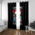 Skull Santa Claus Window Curtain It's Beginning To Look A Lot Like Fuck This - Wonder Print Shop