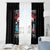 Skull Santa Claus Window Curtain It's Beginning To Look A Lot Like Fuck This - Wonder Print Shop