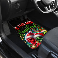 Skull Santa Claus Car Mats It's The Most Time Of The Year - Wonder Print Shop