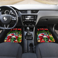 Skull Santa Claus Car Mats It's The Most Time Of The Year - Wonder Print Shop