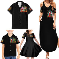Skull Santa Claus Family Matching Summer Maxi Dress and Hawaiian Shirt It's The Most Time Of The Year - Wonder Print Shop