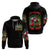 Skull Santa Claus Hoodie It's The Most Time Of The Year - Wonder Print Shop