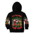 Skull Santa Claus Kid Hoodie It's The Most Time Of The Year - Wonder Print Shop
