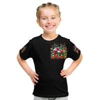 Skull Santa Claus Kid T Shirt It's The Most Time Of The Year - Wonder Print Shop