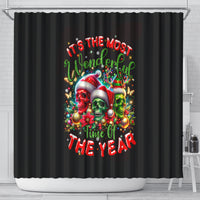 skull-santa-claus-shower-curtain-its-the-most-time-of-the-year
