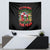 Skull Santa Claus Tapestry It's The Most Time Of The Year - Wonder Print Shop