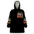 Skull Santa Claus Wearable Blanket Hoodie It's The Most Time Of The Year - Wonder Print Shop