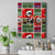 Skeleton Santa Claus Canvas Wall Art Moodboard Skull Ugly Christmas - Wonder Print Shop