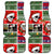 Skeleton Santa Claus Car Mats Moodboard Skull Ugly Christmas - Wonder Print Shop