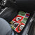 Skeleton Santa Claus Car Mats Moodboard Skull Ugly Christmas - Wonder Print Shop