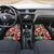 Skeleton Santa Claus Car Mats Moodboard Skull Ugly Christmas - Wonder Print Shop