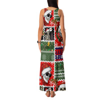 Skeleton Santa Claus Family Matching Tank Maxi Dress and Hawaiian Shirt Moodboard Skull Ugly Christmas - Wonder Print Shop